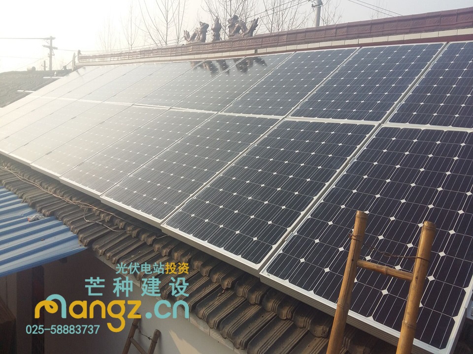 江苏彩钢瓦光伏发电工商业车棚光伏并网电站投资工厂太