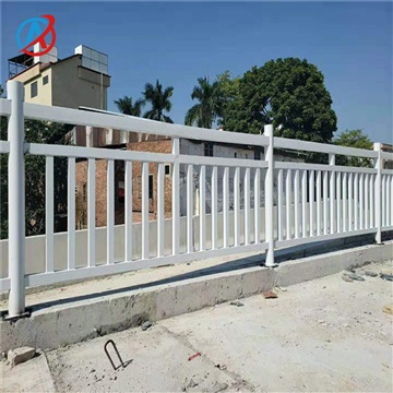 安永特人行道护栏机非隔离栏锌钢护栏支持加工定制