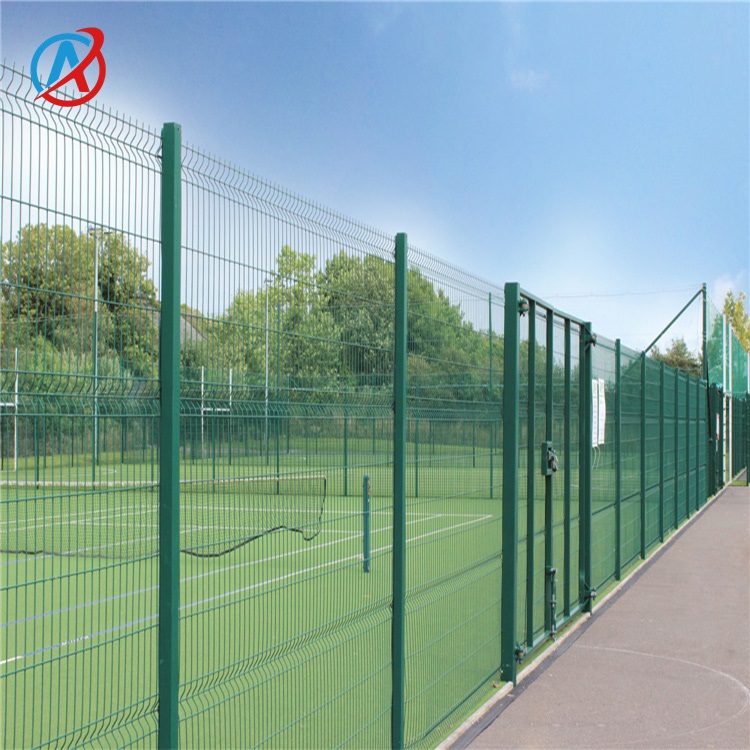 围墙护栏网 运动场勾花网 养殖场双边丝网 按需定制