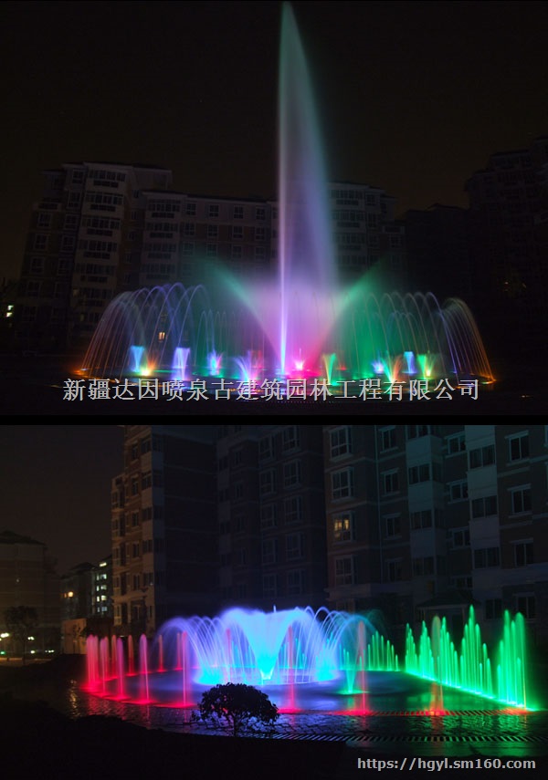 新疆喷泉|程控喷泉|PLC喷泉|乌鲁木齐喷泉公司|