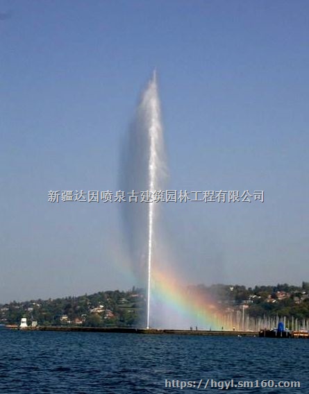 达因喷泉-新疆高射喷泉,音乐喷泉公司,高喷喷泉设计