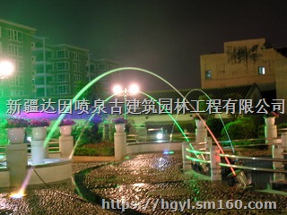 新疆玻光喷泉公司|乌鲁木齐喷泉公司|专业生产安装