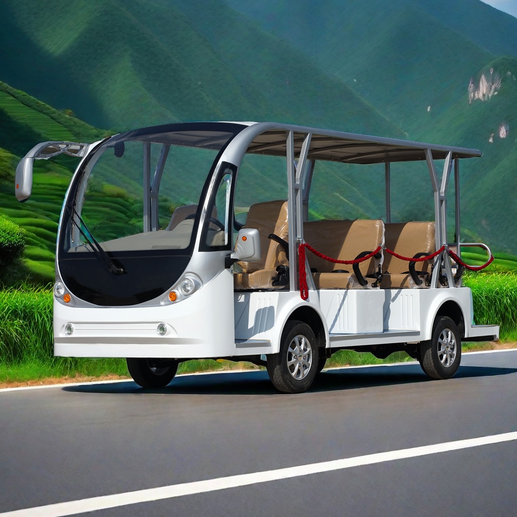 悍逸楼盘看房接待车 游乐园游览电动观光车