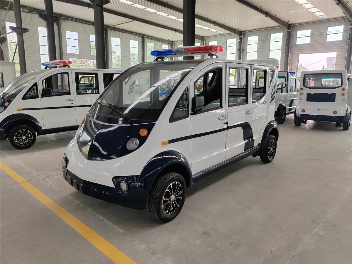 悍逸新款5座悍马电动巡逻车 物业校园保安巡逻代步车