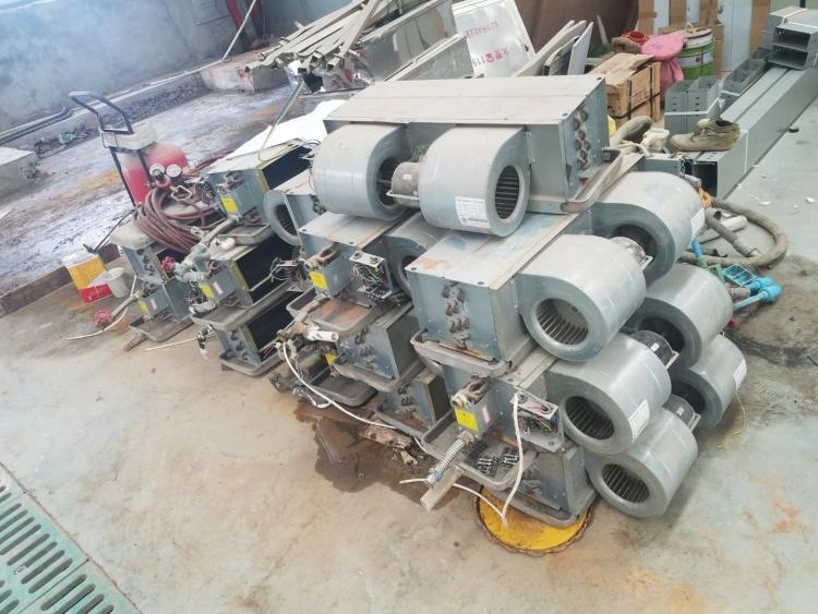 收购上海二手风机盘管 中央空调变风量回收