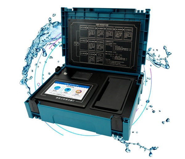 F3型便携式明渠流量计比对验收装置污水巴歇尔槽液位