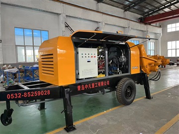 90型大骨料混凝土输送泵 高层楼房建筑用二次结构泵