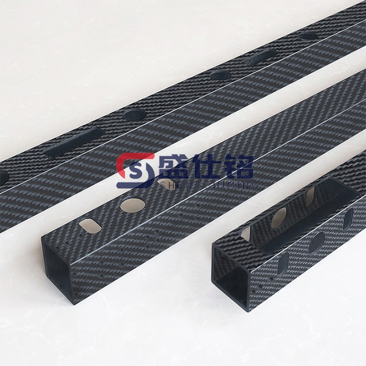 现货碳纤维方管矩形管 碳纤维支撑杆T700级碳管1