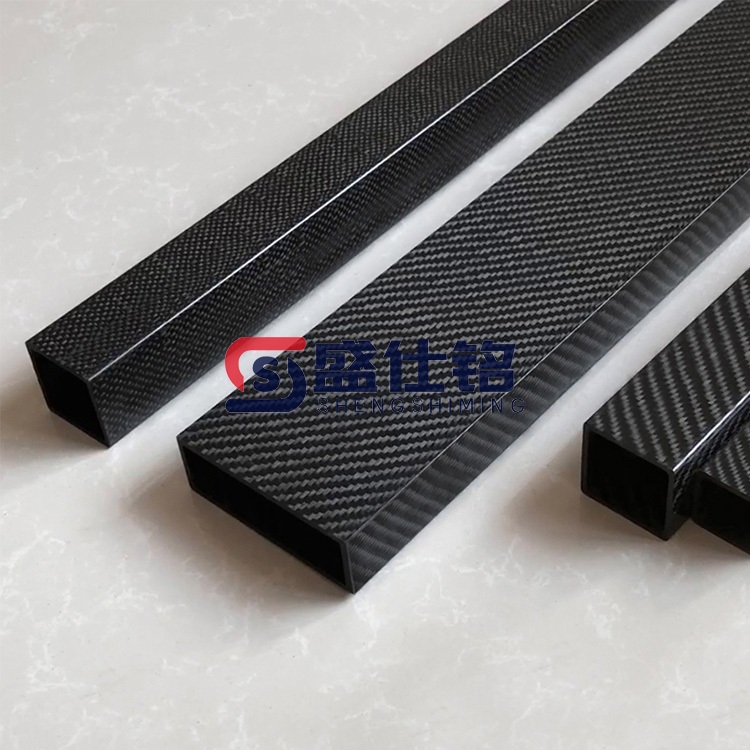 现货碳纤维方管矩形管 碳纤维支撑杆T700级碳管1