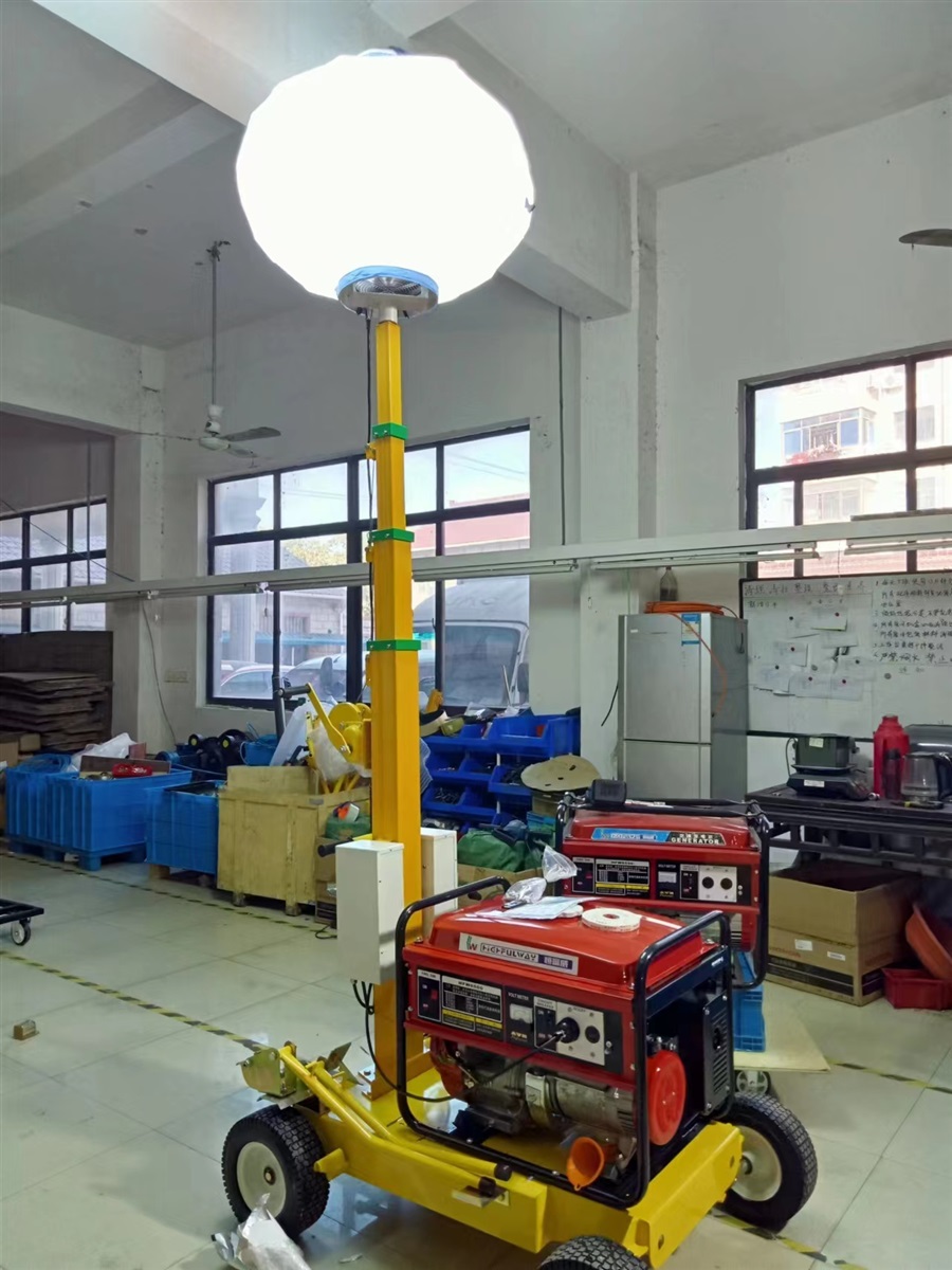 电动推杆户外泛光工作灯移动照明工作平台