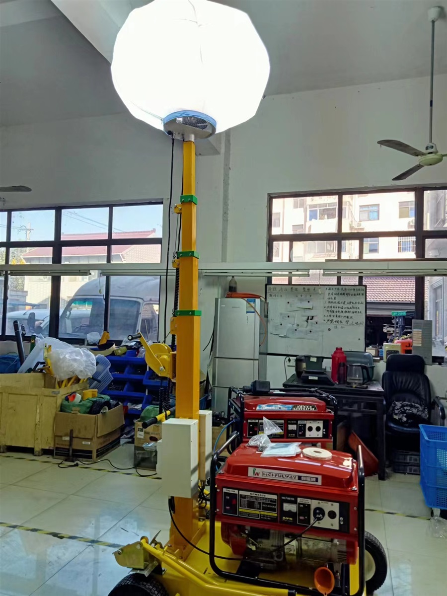 电动推杆户外泛光工作灯移动照明工作平台