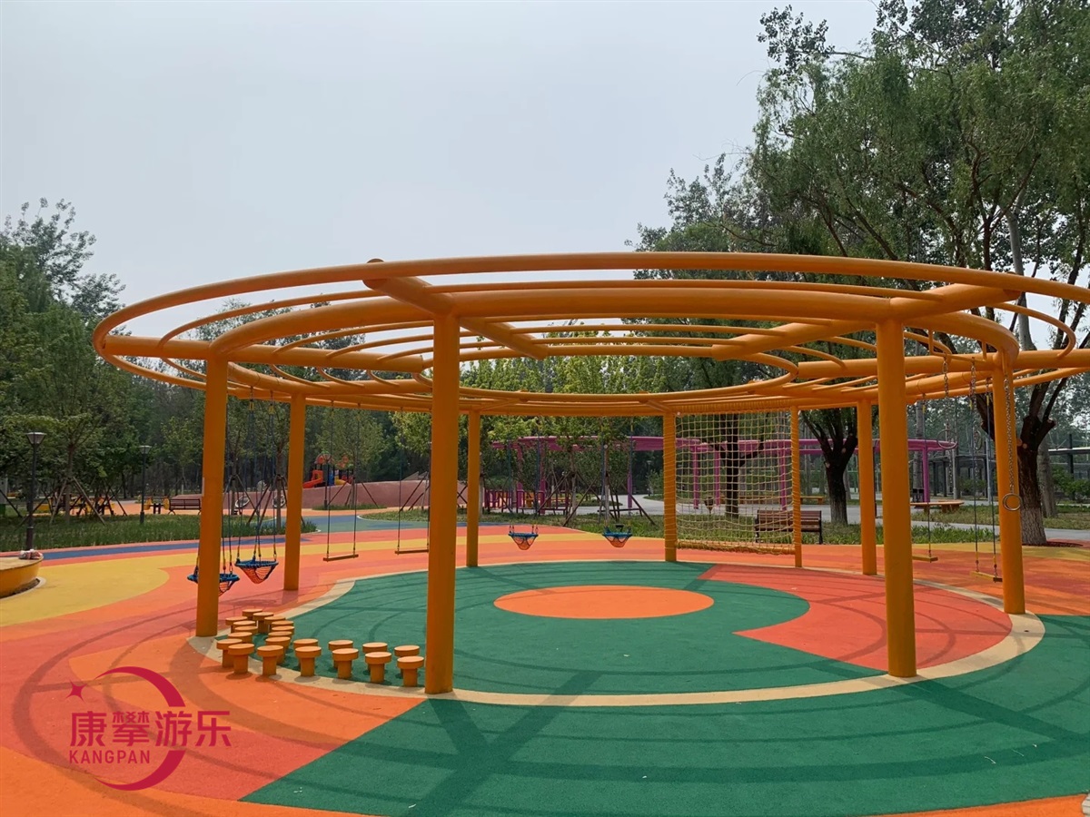 山西户外儿童圆环秋千广场小区设备厂家