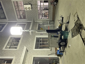 拖车式户外泛光工作灯移动照明设备