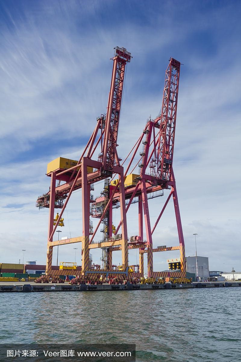 二手海港吊,码头吊,报废大型起重机回收