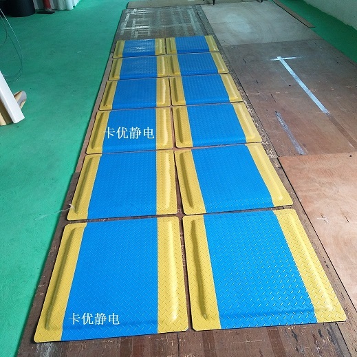 车间PVC缓解疲劳地垫, 机床前站立防疲劳脚垫