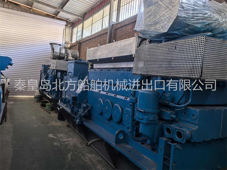 库存MAN 5L16/24陆用柴油发电机组4台待售