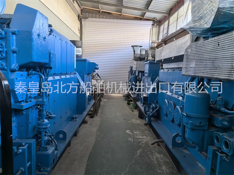 库存MAN 5L16/24陆用柴油发电机组4台待售