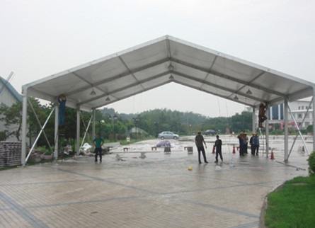 亚太尖顶3x3帐篷出口阻燃防雨欧式帐篷
