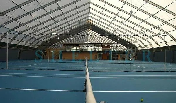 中国帐篷出口企业 设计定做仓储帐篷 室外网球馆帐篷