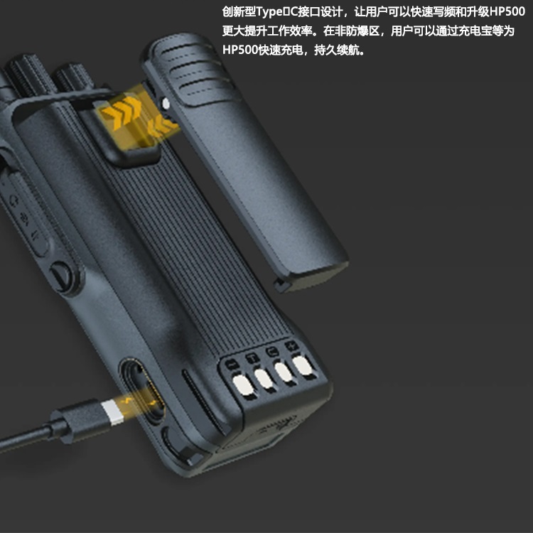 海能达专业防爆数字对讲机HP500 CQST